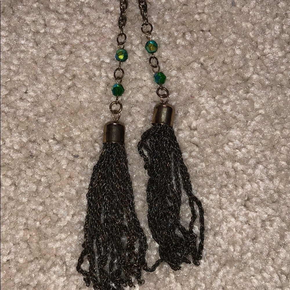 Forever 21: Fringe Tassel Necklace